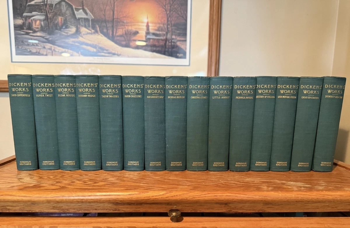 25+ Charles Dickens Sets Hardcover Antiquarian & Collectible Books