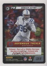 2019 Panini NFL Five TCG Common Cracked Ice Denico Autry #C30-19 fm0