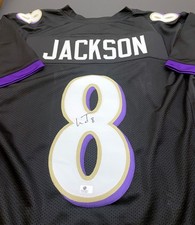 Lamar Jackson Baltimore Ravens Signed Autographed Jersey with COA