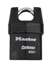 Master Lock ProSeries 6321 Laminated Steel Hidden Shackle Lock Partially Hidden
