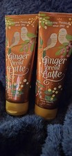 Bath  Body Works Gingerbread Latte Body Cream 8 oz Lot Of 2
