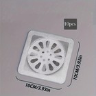 Floor Drain Hair Filter Sticker Anti Block Mesh Insect Proof Kitchen Bathroom