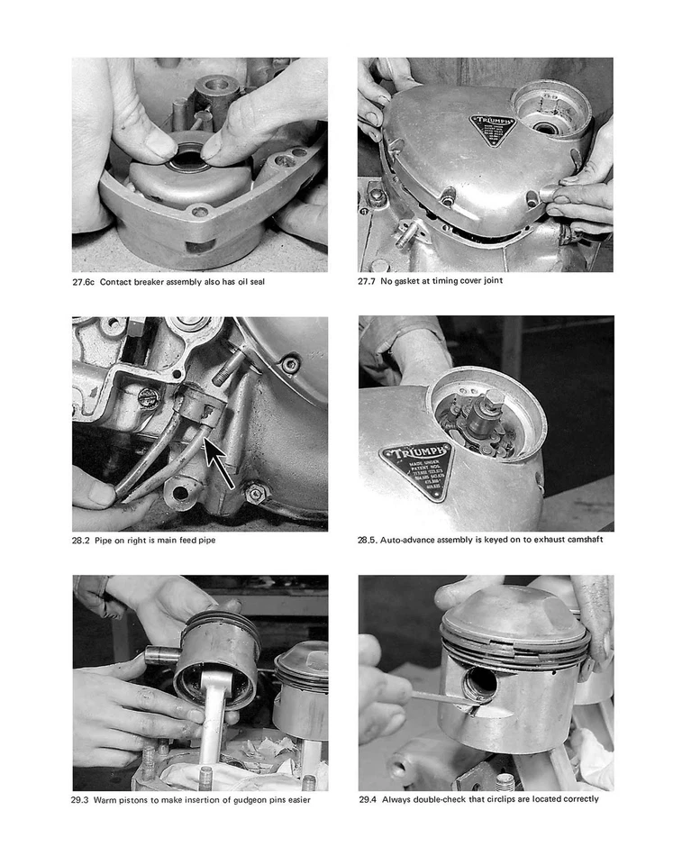 Triumph 650 & 750 2-valve Unit Twins (1963-1983) Haynes Repair Manual - Image 4 of 4