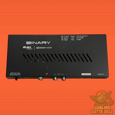 Binary 240 Series B-240-HD-2AC HDMI Audio De-Embedder