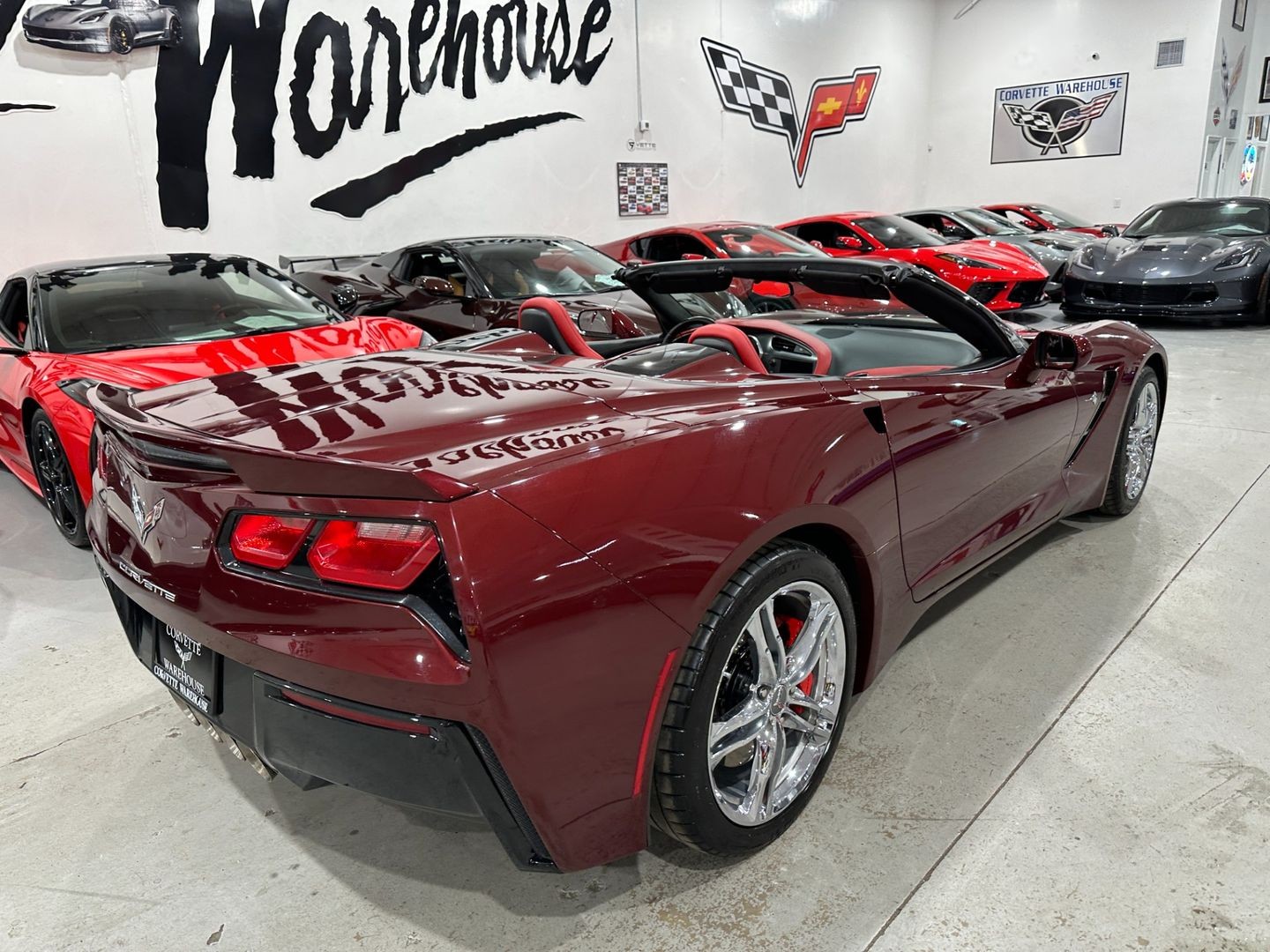 2016 [G1E] Long Beach Red Metallic Tintcoat Chevrolet Corvette   | C7 Corvette Photo 9