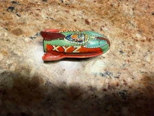 VINTAGE 1950S XYZ SMALL SPACE ROCKET  SUZUKI JAPAN