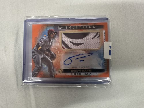 2024 Topps Inception Noelvi Marte Patch Auto Orange /10 APC-NM