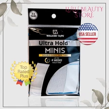Walker Ultra Hold Tape Mini's Double Sided Tape 72 Tabs Wig, Toupee, Hairpiecer!