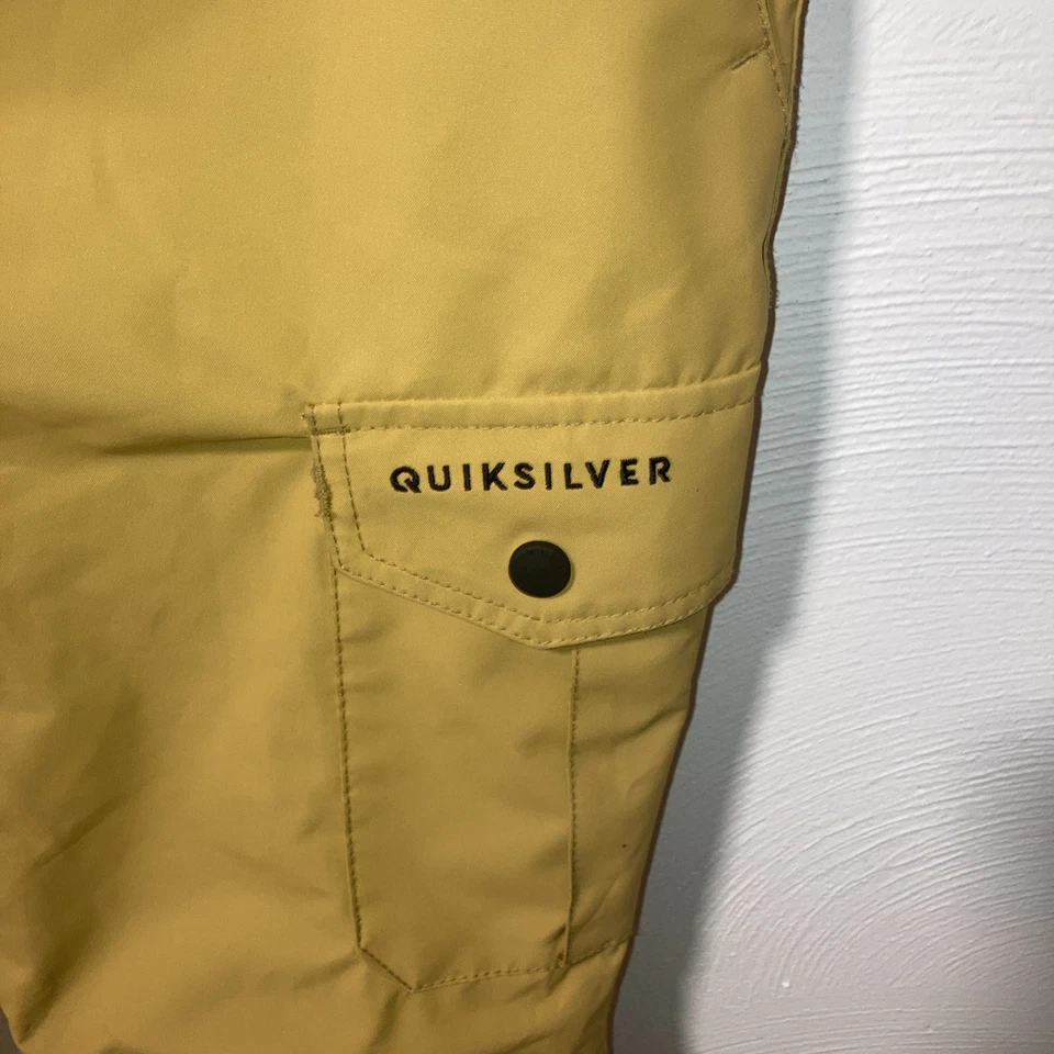 Pantalones de nieve Quiksilver jóvenes 14 XL DryFlight 10k esquí snowboard esquí aislado Foto 2 de 4