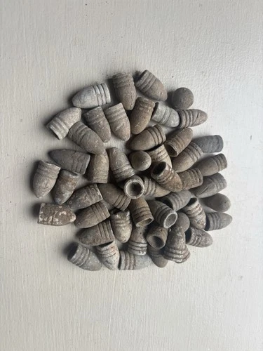 Lot Of 50 Dropped Misc. Civil War Bullets From Sites In Va.