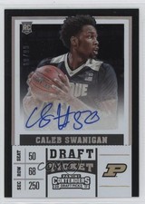 2017 Panini Contenders Draft Picks College Ticket /99 Caleb Swanigan Auto 06hn