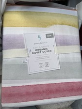 Pottery Barn Kids Kayla stripe twin duvet multicolor new w tag