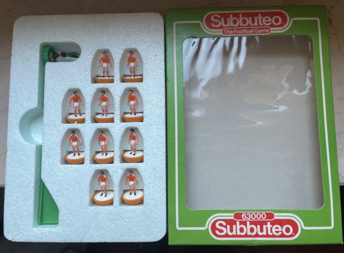 Subbuteo Ref 689 Holland Olanda Blackpool LW Anni 80 Parodi Box 63000