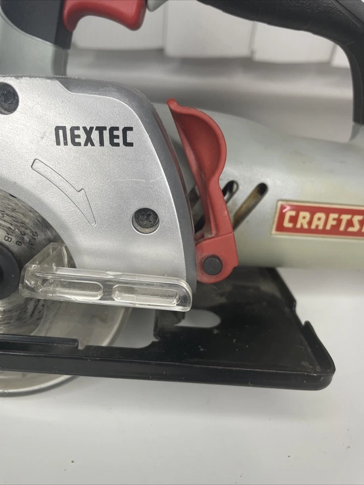Herramienta de sierra circular inalámbrica Craftsman Nextec 12 voltios 3/8 solo sin probar Foto 4 de 4