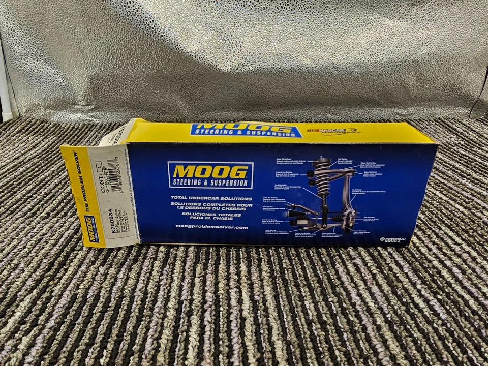 Conjunto de eslabones de barra estabilizadora delantera Moog K700534 para Buick Gran Sport 1965-1966 Foto 3 de 4