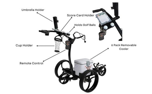 Super E-Caddy The Pro Wireless Remote Control Electric Golf Cart - Picture 8 of 8