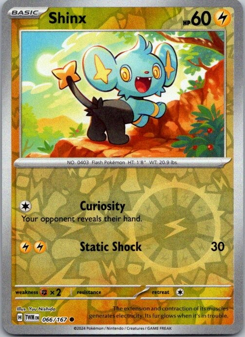 Shinx SV06: Twilight Masquerade 066/167 NM Reverse Holo