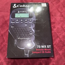 Cobra 75 WX ST Compact Handheld CB Radio w/ Sound Tracker System Open Box