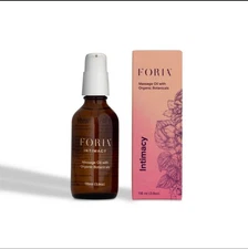 Massage Oil with Organic Botanicals from foria intamacy oil