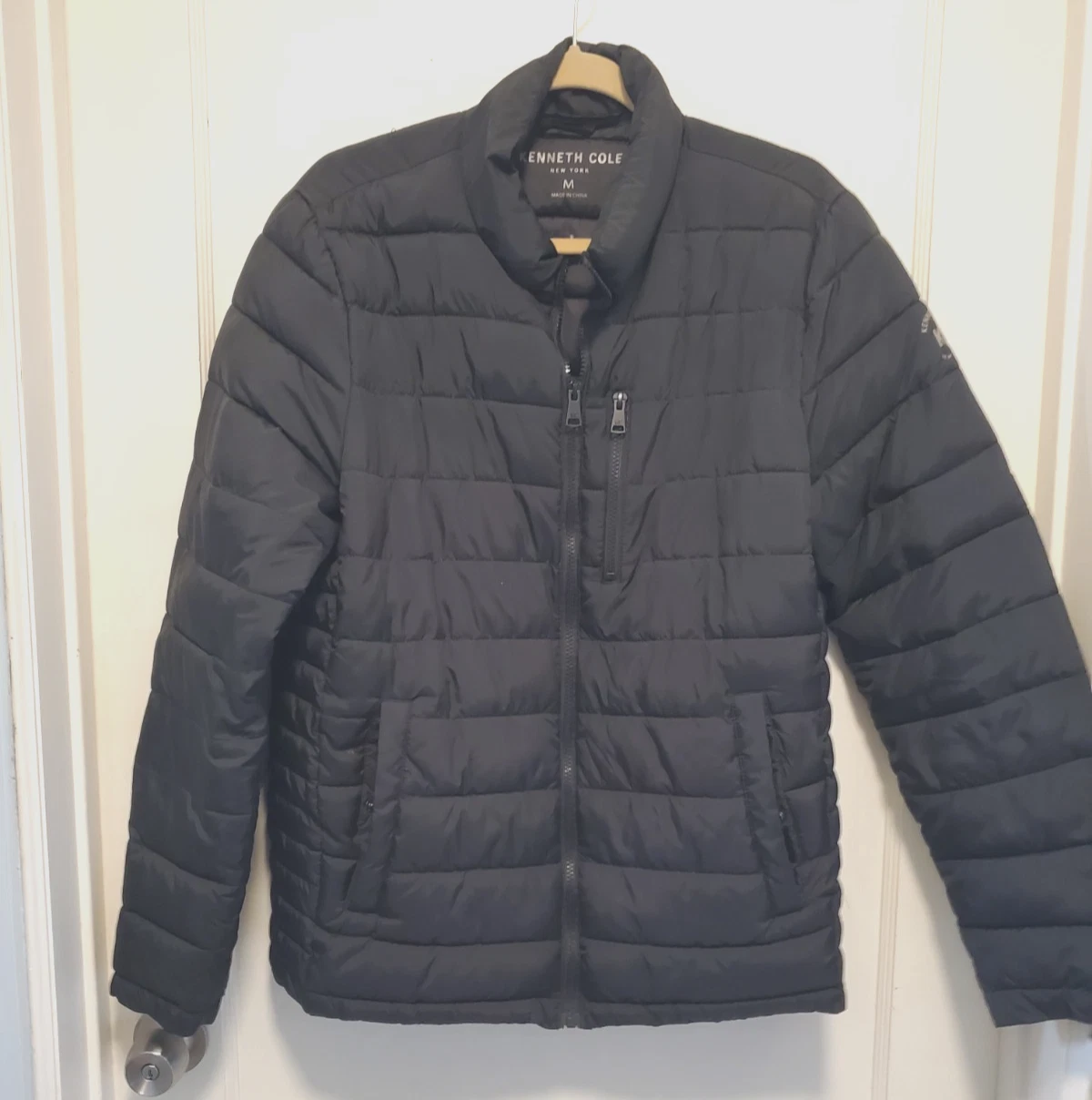 Club Room, Men's, Quilted, Packable, Puffer Jacket, Black MEDIUM
