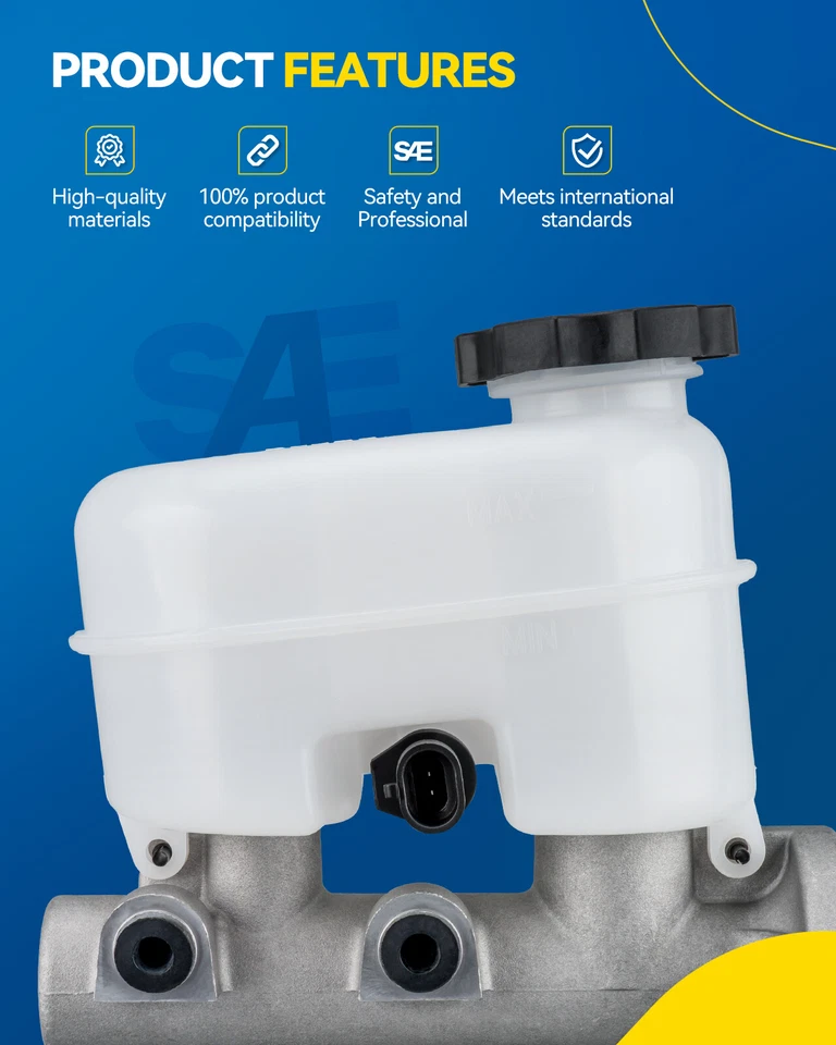 Cilindro mestre de freio M630663 para 2009-2015 Dodge Grand Caravan 2009-2012 Routan - Imagem 3 de 4