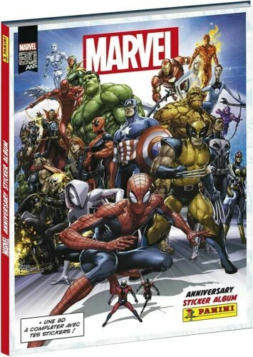 Stickers, albums et paquets autocollants comics