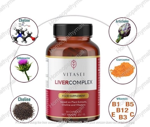 2 Pack VITASEI Liver Complex -Natural Support for Liver Function, Detox & Health - Picture 16 of 24