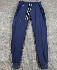 FIGS Zamora Scrub Jogger Pants Womens XS Extra Small Blue Work Casual Light