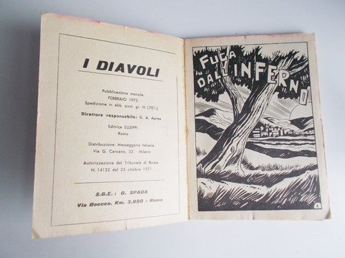 I DIAVOLI . ITALIAN DIGEST EROTIC HORROR COMIC. ADULT. ITALIAN LANGUAGE. - Photo 3/7