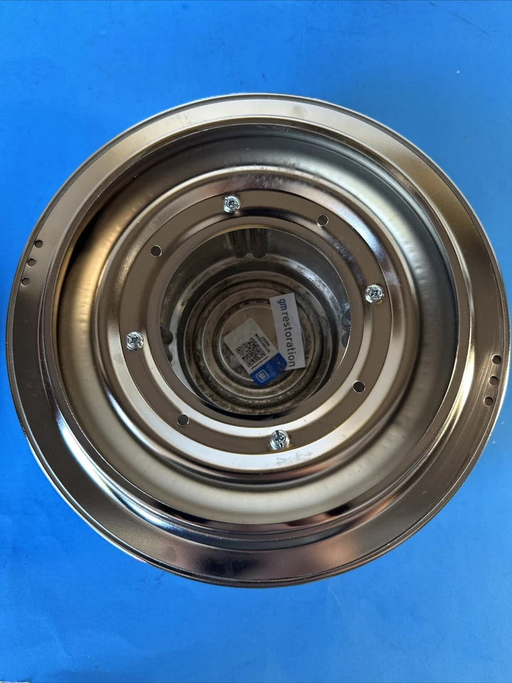 2 CHEVROLET DERBY CENTER CAPS CORVETTE RALLY WHEELS ,GM LICENSED, METAL - Изображение 3 из 4