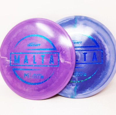 Set of 2 Discraft ESP Swirl Malta 175-6g Purple Sparkle Stars FREE SHIPPING 7