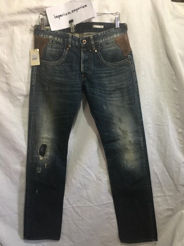Uomo Replay Graziano usura BLU SPECCHIO Jeans Taglia 31 W 32 L | eBay