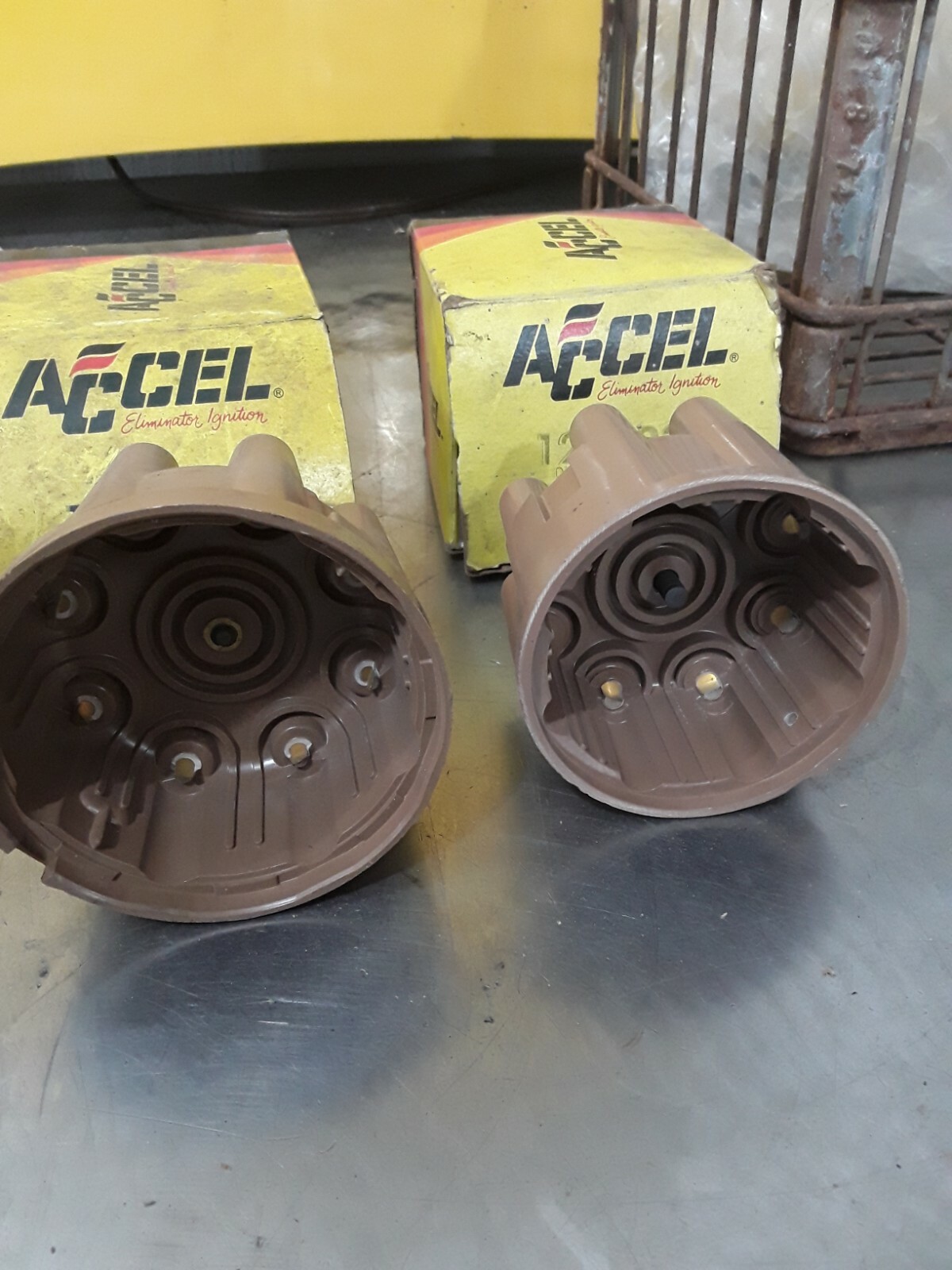 ACCEL VINTAGE DISTRIBUTOR CAP BOX LOT eBay