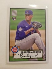 2021 Topps 70th VIP Celebration Platinum Anniversary Brailyn Marquez RC LIMITED