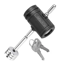 Adjustable Trailer Tongue Coupler Lock Fits 1" to 3"  for Towing Boat Truck RV