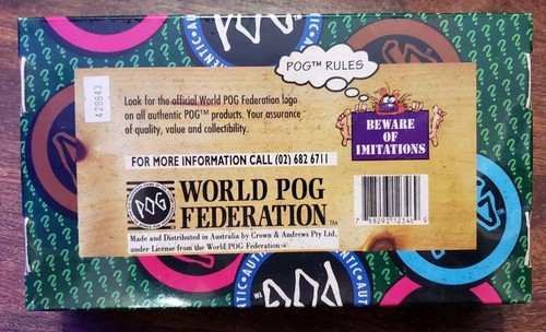 World POG Federation WPF: PogPourri Series 1 Sealed Box 24x Packs Crown&Andrews - Picture 3 of 3