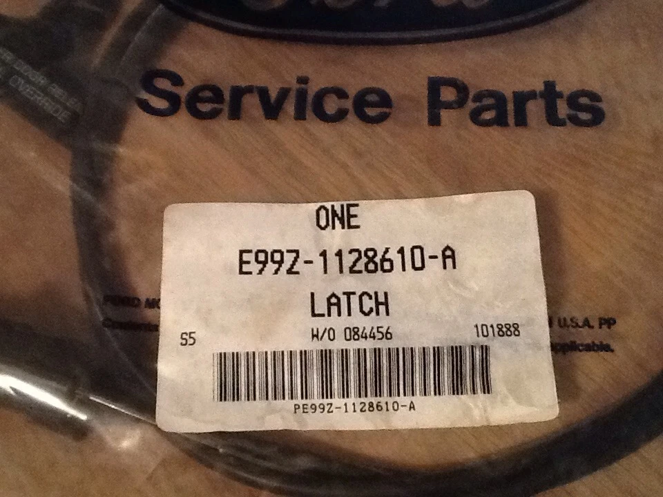 1989 1990 FORD AEROSTAR CABO DE TRAVA DE PORTA DE ENCHIMENTO DE COMBUSTÍVEL - NOVO FABRICANTE DE EQUIPAMENTO ORIGINAL - Imagem 2 de 3