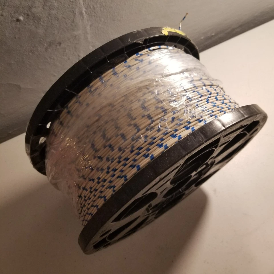 Encore Wire & Cable #16awg Stranded TFFN/AWM/MTW Building Wire WHT/BLU 2500ft - Image 3 of 3