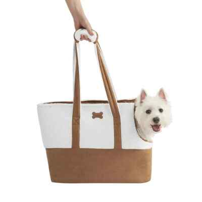 Koolaburra by UGG Faux Suede and Sherpa Pet Carrier