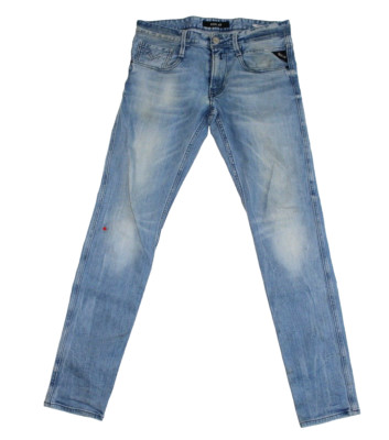 Replay Mens Jeans Anbass - M914 - Blue - Top Denim Trousers - W30 L34