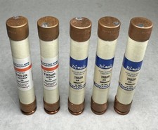 NEW (Lot of 5) Ferraz Shawmut Mersen TRS2R Tri-onic Class RK Fuse 2A, 600VAC/DC