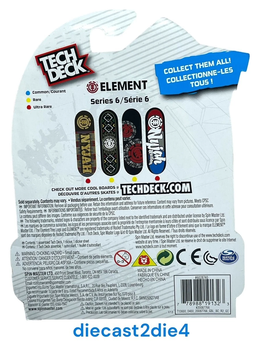 Tech deck element 6 pack deals