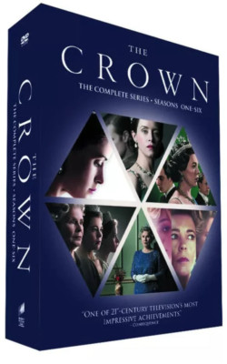 THE CROWN COMPLETE SERIES 1-6 DVD Set ..1 Day Handling