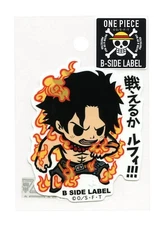 Ace - One Piece vol.3 B-SIDE LABEL Sticker Japan WATERPROOF