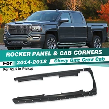 Slip-on Rocker Panel Cab Corner for 2014-2018 Chevy Gmc Crew Cab 41.5 in Pickup