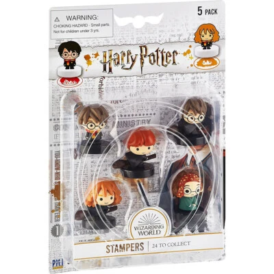 P.M.I Harry Potter Stempel | verschiedene Charakter | 5 er Set Zufallsauswahl