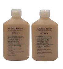 2 Pack Mixed Chicks Clarifying Shampoo Deep Cleansing 10 oz Borage Avocado Oil