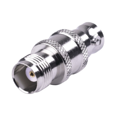 RFT-1232 3 PCS Straight Adaptor from TNC Female Connector BNC Female Body Nickel
