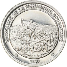 [#180341] France, Medal, Charles X, Naissance de la Monarchie Bourgeoise, Histor