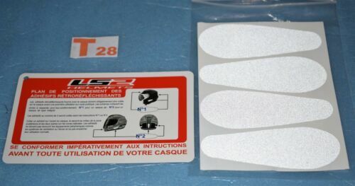 VFLUO - 2 X Gamme Stickers Noirs Rétro Réfléchissants